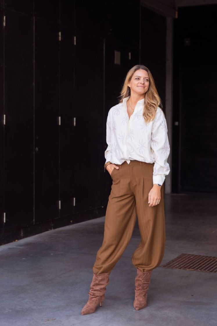 Evi pants green