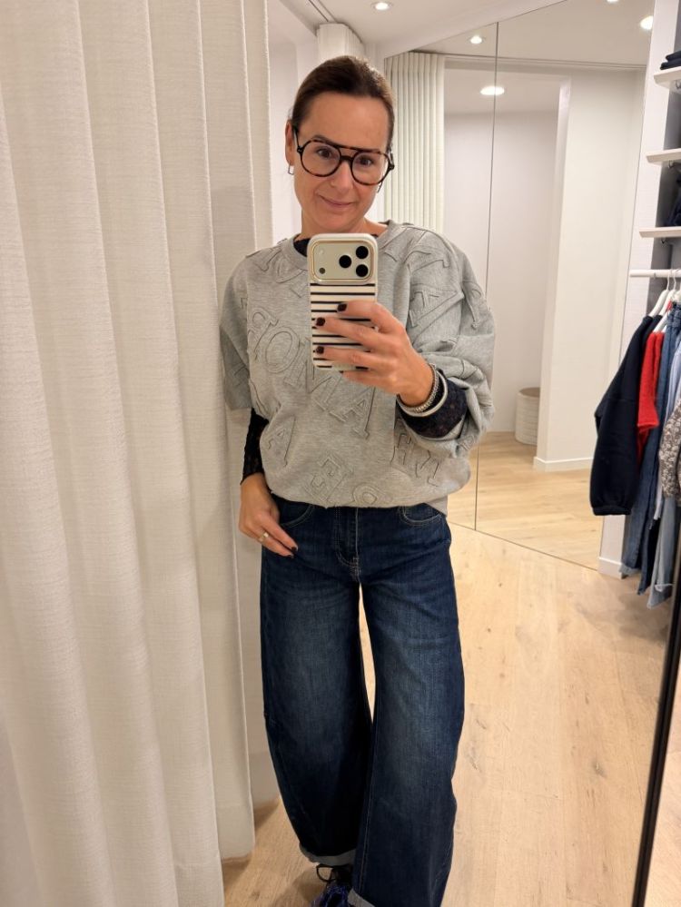 Amour sweater grey