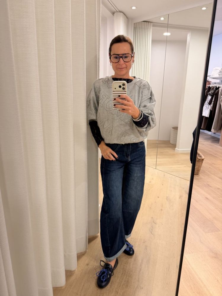 Amour sweater grey