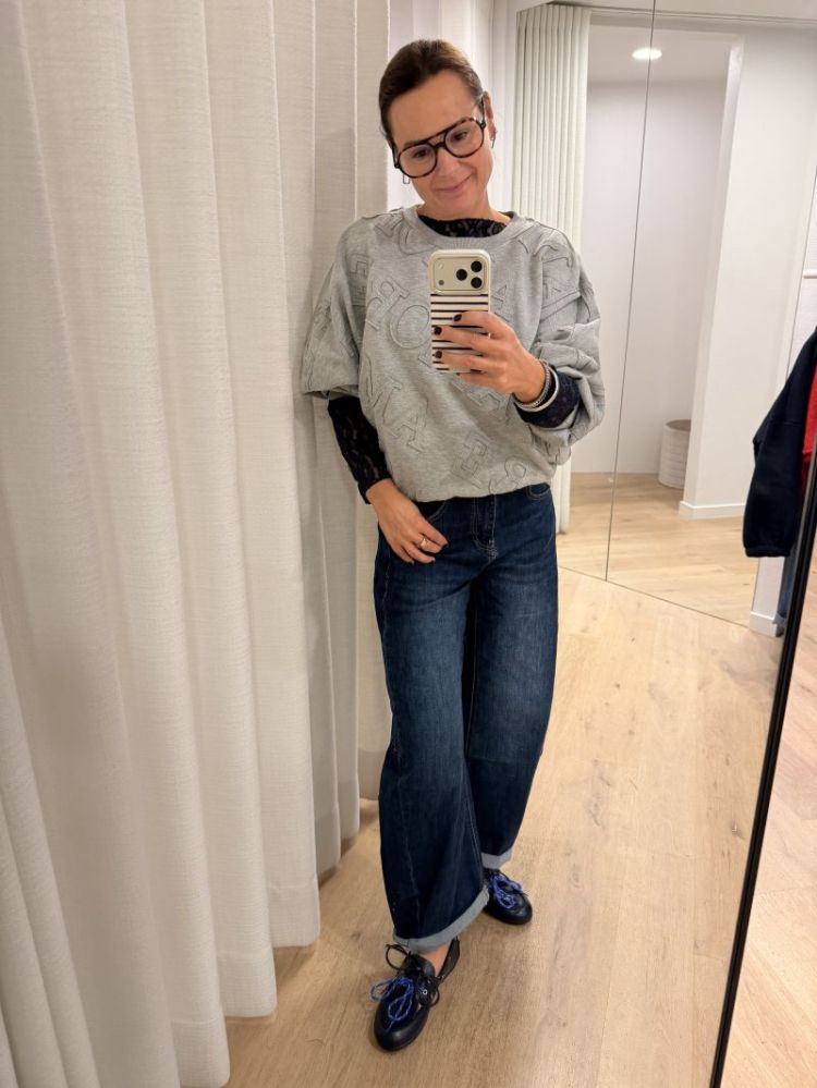 Amour sweater grey