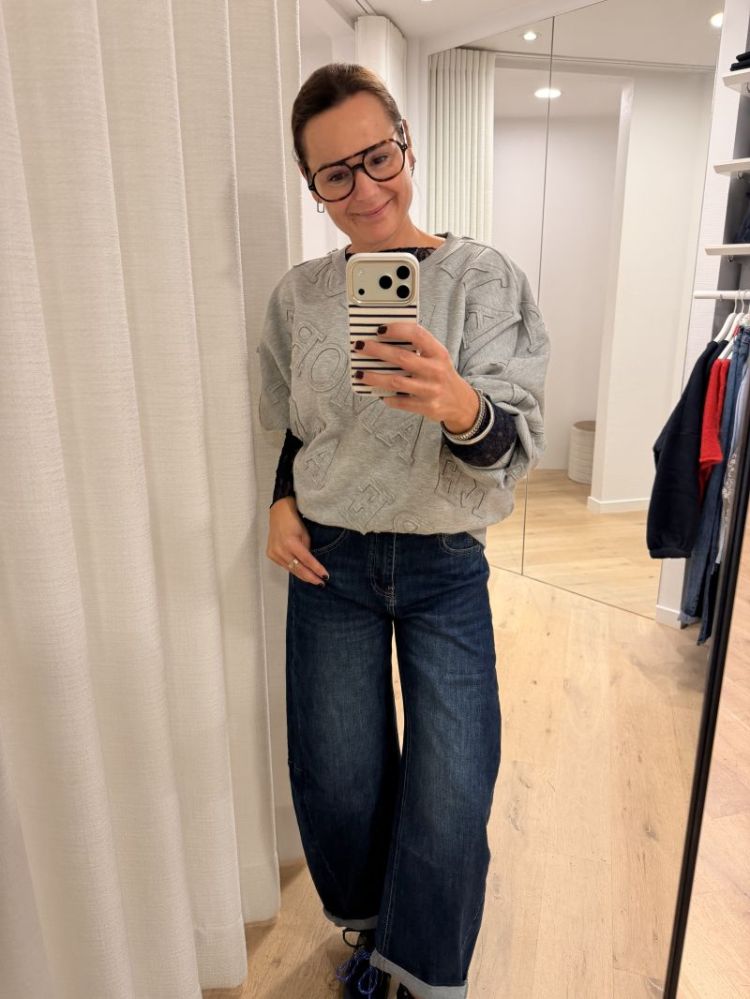 Amour sweater grey