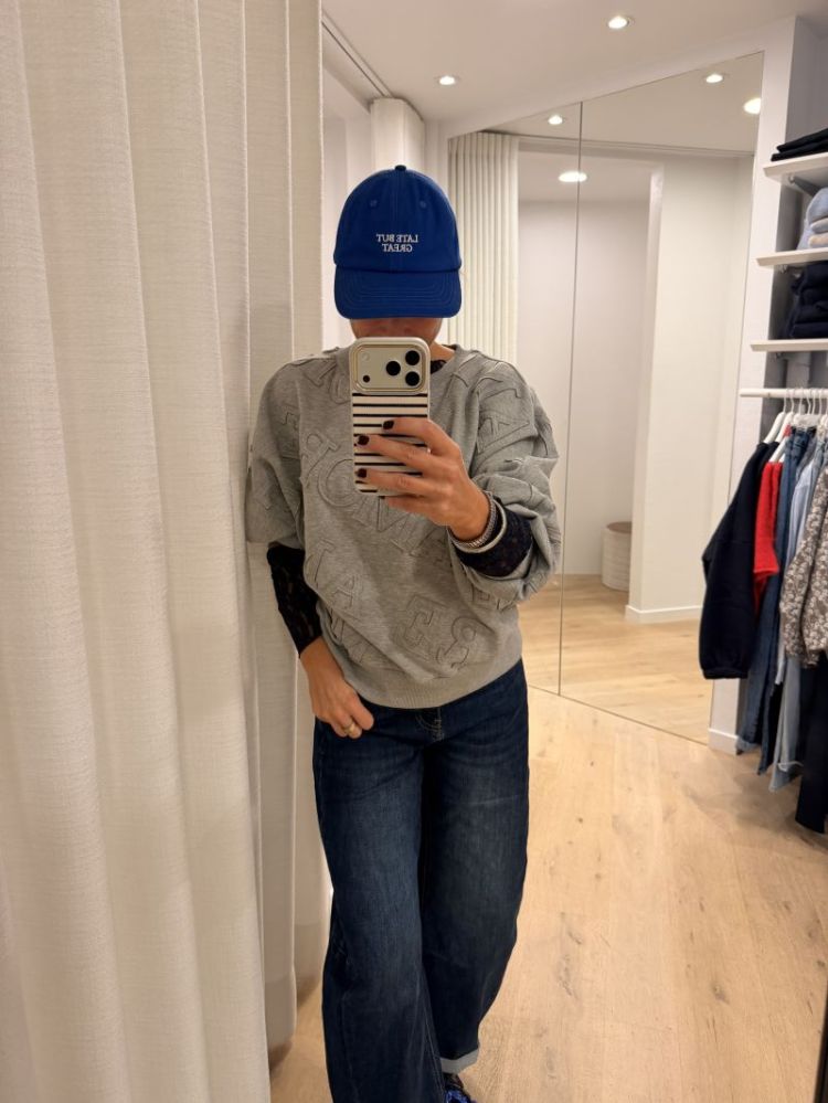 Amour sweater grey