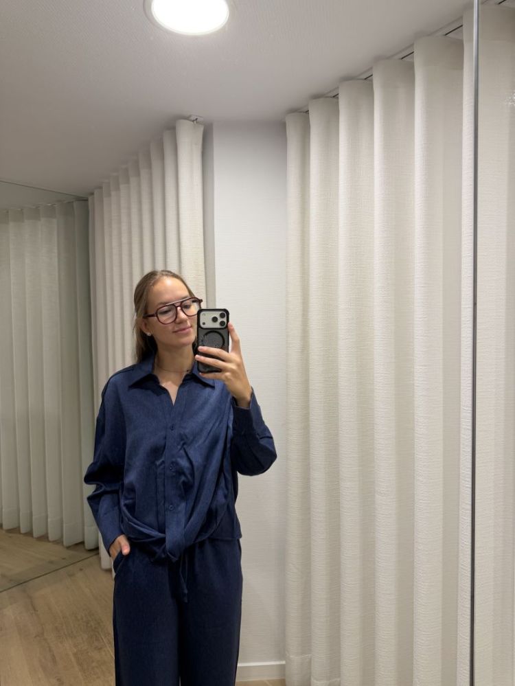 Henny pants blue