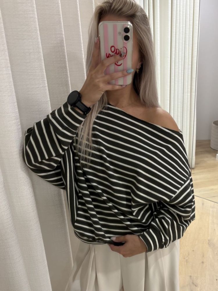 Sweat stripes groen