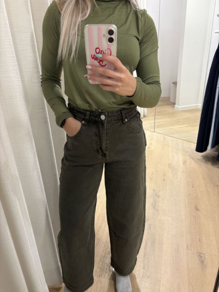Balloon barrel Khaki