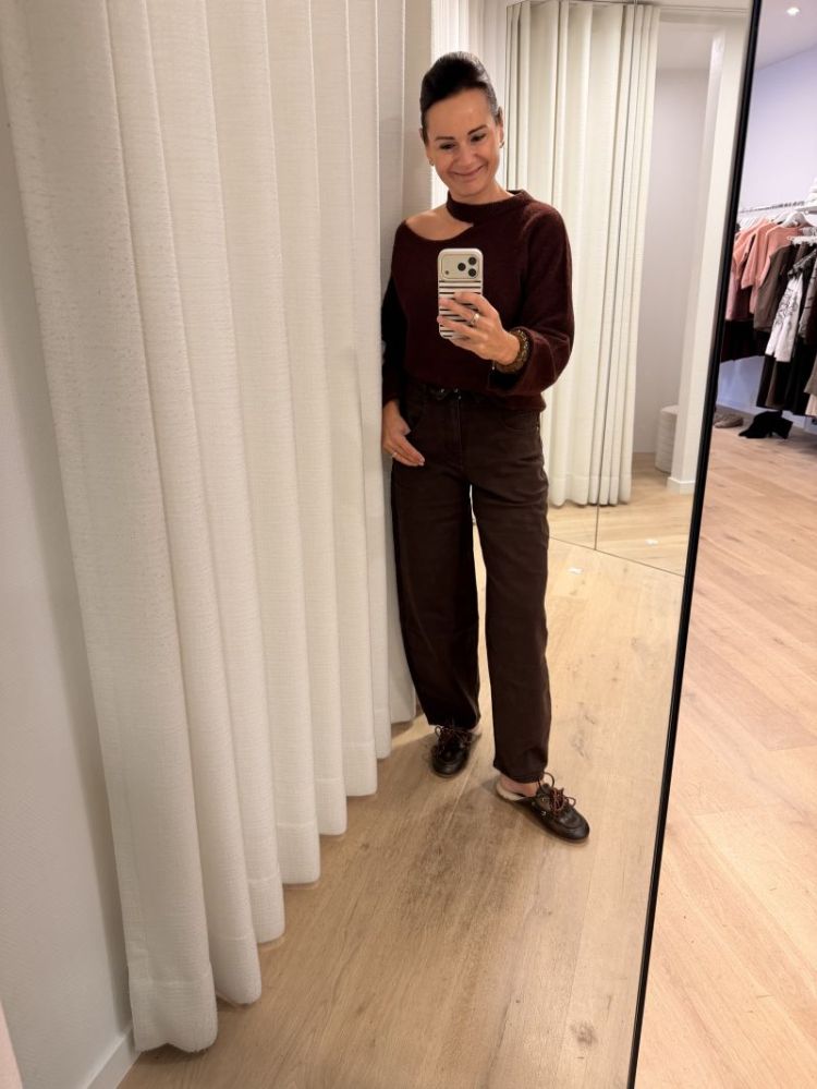 Maracaibo knit Aubergine