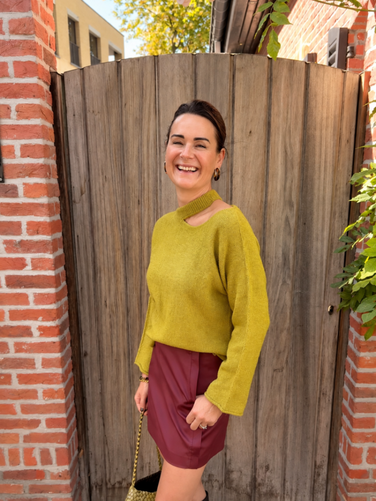 Maracaibo knit Olive green