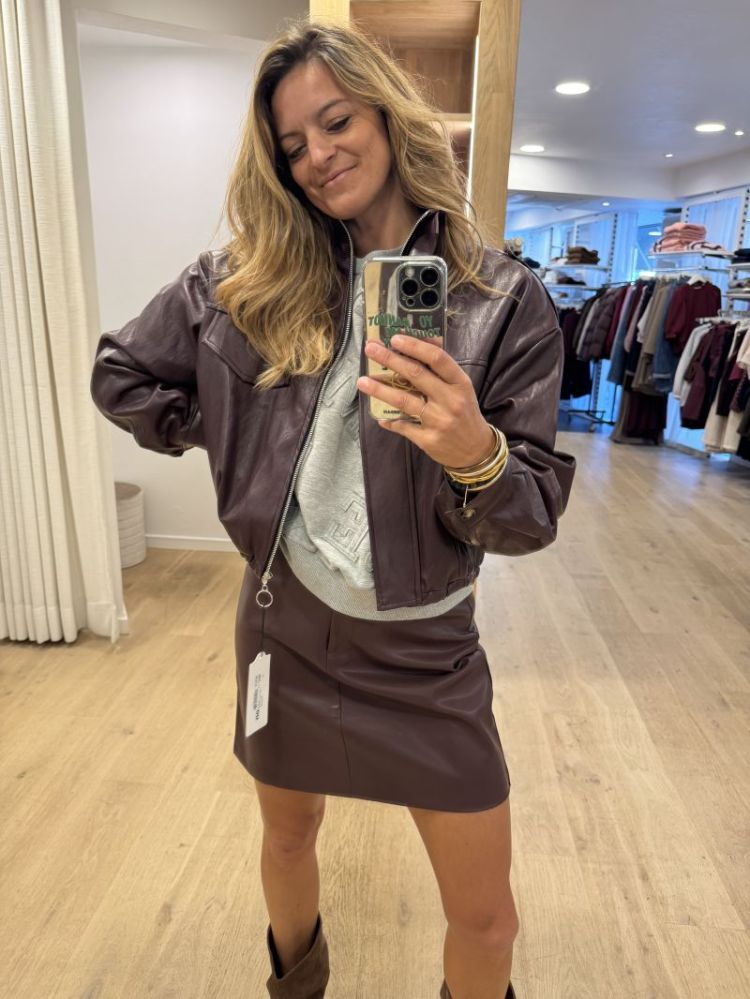 Colette jacket Chocolat