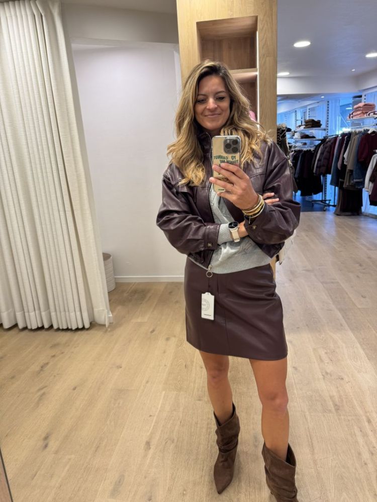 Colette jacket Chocolat