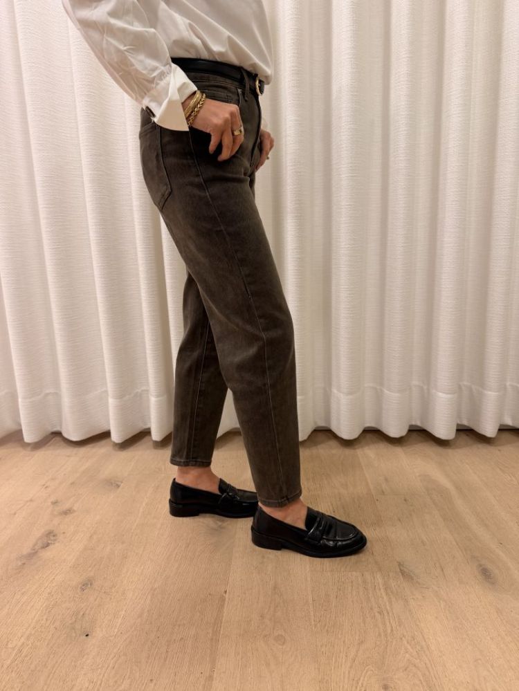 Mom Jeans khaki