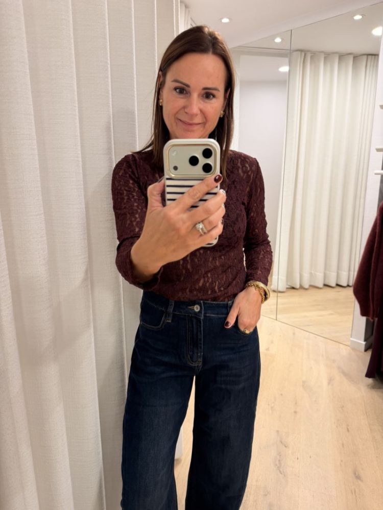 Giselle bloes aubergine