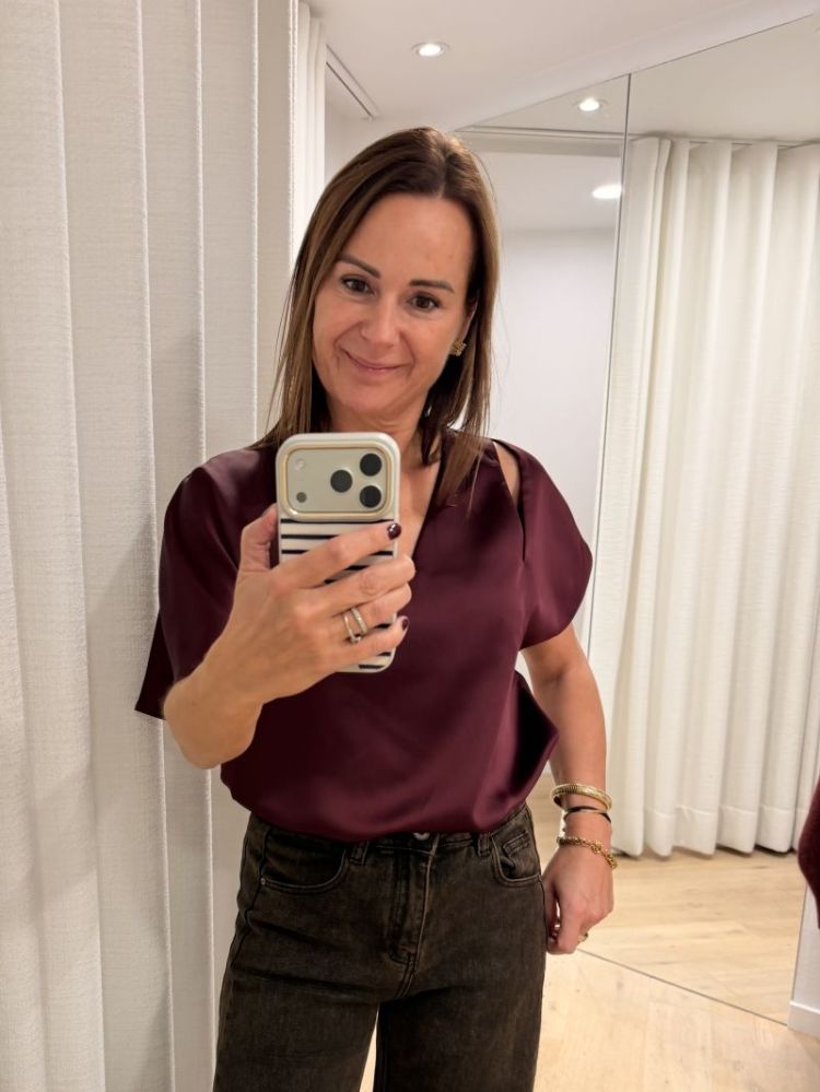 New Acosse Bloes aubergine