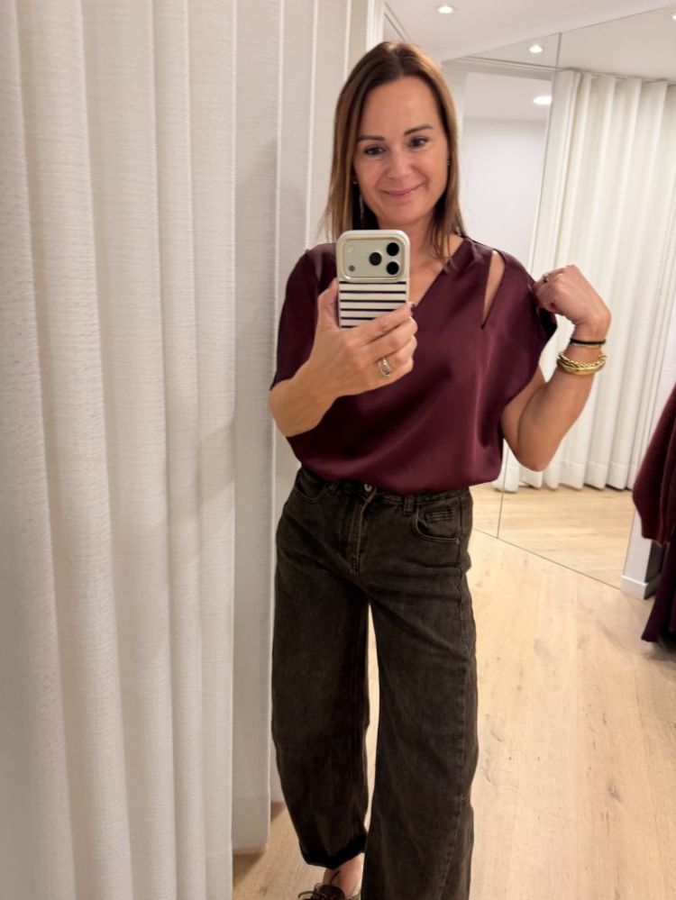 New Acosse Bloes aubergine