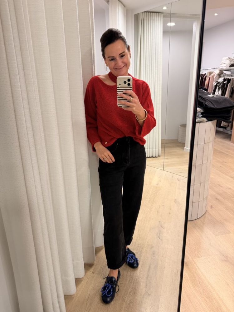 Zwarte Mom fit jeans zwart